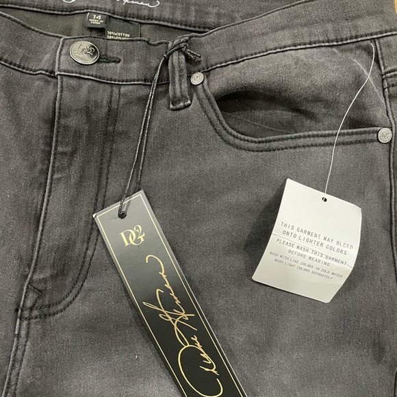 DG2 size 14 black flared pants NWT - Picture 3 of 5